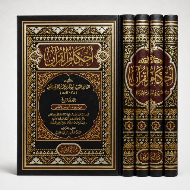 احكام القران لابن العربي 4 مجلدات